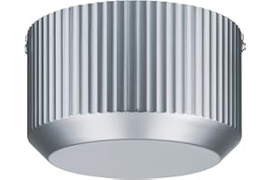 Paulmann 97932 Transformateur torique déco max. 80W 230/12V 80VA Chrome, Matière plastique, 14,5 x 14,5 x 8,6 cm