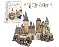 3D Puzzle Harry Potter Hogwarts Schloss Schule, Magic Model Making Kit, DIY BAU Spielzeug Geschenk für Erwachsene und Kinder,