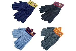 4 par barnhandskar flickor vantar, barnhandskar, handskar barn vinter flickor/pojkar, termiska handskar multipack för ålder 7