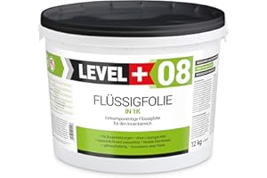 LEVEL PLUS 12 kg, lámina líquida, lámina sellada, ducha, baño, cocina, sellador, elemento de ducha, RM08