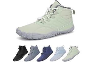 Deedlite Winter Max Wasserfeste Barfußschuhe, Warm Gefütterte Outdoor Barfussschuhe Winter für Damen und Herren