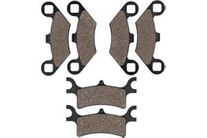 Cnornus Plaquettes de Frein Avant et Arrière pour Polaris 500 sportsman ho/efi 2003-2008 sportsman 800 efi 2010-2013 sportsman 570 efi 2011-2018 500 scrambler 2x4 4x4 2005-2012