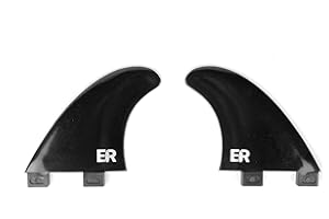 Eisbach Riders FCS Site Bites GX - Tabla de surf, color negro