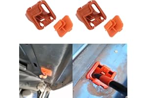 HSUPEZ 2 sets de soporte para capó, soporte para capó, clip de sujeción para capó, clip de montaje para capó