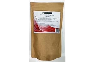 Cloruro de Magnesio (Nigari) 500G - Extra concentrado : solo 1 cucharadita al día - Complemento alimenticio en polvo - Estenat