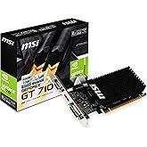 MSI GT 710 2GD3H LP Graphics Card Nvidia GT710 954 MHz 2048 MB PCI Express Black