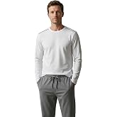 Elemge%100 Pamuk Erkek S&uuml;prem Pijama Takımı Compact Penye Uzun Kol Cepli İpli Relax Fit Terletmez Alt &Uuml;st Takım