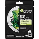 Garnier Charcoal and Algae Purifying and Hydrating Face Sheet Mask for Enlarged Pores 28g