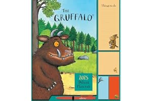 DANILO PROMOTIONS LTD 2025 Calendar The Gruffalo Deluxe Planner Month to View Family Organiser Calendar Official Product