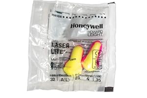 HONEYWELL HOWARD LEIGHT Howard Leight Laser Lite soft foam earplugs - SNR 35db (30 Pairs)