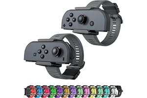 ZAONOOL Verbesserte Silikon Armbänder für Just Dance 2024 2023 2022 2021 2020 Switch