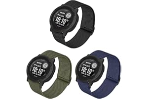 BOJYS Pasek do Garmin Instinct 2 Nylon, 22 mm, miękki, rozciągliwy, nylonowy pasek sportowy do Instinct 2 Solar, Instinct, Tactical Instinct, Instinct Tide, Instinct Esport, Instinct Solar