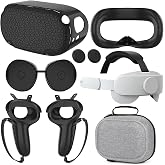 Quest 2 Aksesuarlarıyla Uyumlu, Quest 2 Baş Kayışı i&ccedil;in, Quest 2 kılıfı, VR Y&uuml;z Kapağı, VR Kabuk Kapağı, Denetleyici Kavramal