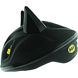 BATMAN Boys' 3D Bat Safety Helmet-Black, 53-56 cm