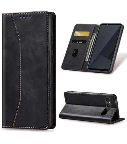 Sony Xperia 10 VII Vertikalt Flip-etui Med Stativ - View #6