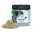 Mirintz 100% Natural Indigo Powder | (100 gms) Indigofera tinctoria Leaf n Hair Powder | Indigo Powder for Hair Organic Dye | Natural Black Hair Dye | Hair Root Powder | Blue-Black Indigo Hair Dye