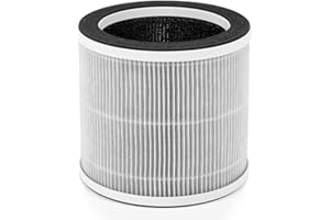 AYAFATO P001 H13 HEPA Originaler Ersatzfilter, hocheffizienter Aktivkohlefilter und Vorfilter gegen 99,97% von Staub Pollen Allergene für Allergiker Raucher