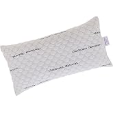 Todocama - Carbon memory foam pillow with 100% viscoelastic flakes. Stretch carbon fabric. Medium to high firmness (all sizes