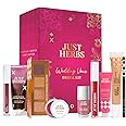 Just Herbs Wedding Kit Glam Essentials with Matte Lipstick | Lip & Cheek Tint | Strobe Cream | Kajal | Sindoor | Eyeshadow Palette | Nail Paint | Serum Foundation | Blush Drops All in One Makeup Gifting Kit for Women (Pack of 9)