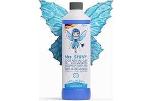 Mrs. SHINY - Wischroboter Reinigungsmittel mit Frischeduft - streifenfreie Sauberkeit & schnelles Trocknen - Bodenreiniger Wischroboter - Kompatibel mit allen Saugwischern - 750ml