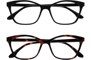 OPULIZE KAT Lunettes de Lecture - Élégante Monture Œil-de-Chat - Modèle Mixte pour Hommes et Femmes - Charnières à Ressort - R59