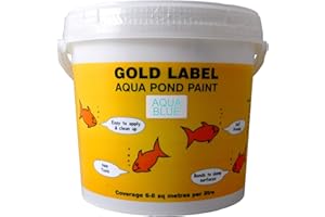 Huttons Gold Label Pond/Pool Paint Aqua Blue 5L