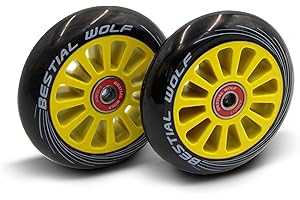 Bestial Wolf Pilot XX2 Pack Dos Ruedas Originales Diámetro 100 mm para Scooter Freestyle