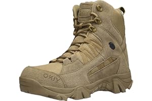 MEIDIASTRA Męskie wojskowe buty taktyczne, outdoorowe, wspinaczka górska, trekkingowe, Commando, taktyczne, buty z plecakiem, buty bojowe