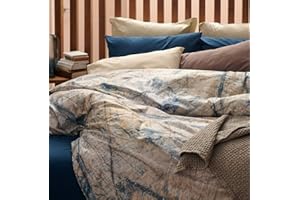 L1NK STUDIO Bettbezug 180cm_x_220cm Blautöne