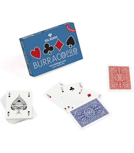 Carte Gioco Burraco Pro Plastica