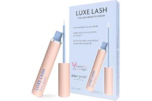 Âme Pure® Luxe Lash Eyelash Serum, Långa Ögonfransar, Tillväxt, Volym Och Stärkande, Vegansk, Cruelty Free, Dermatologiskt Test