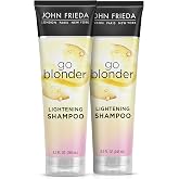 John Frieda Go Blonder Aydınlatıcı Şampuan, Sarışın, Renksiz Sa&ccedil;lar i&ccedil;in, Paraben İ&ccedil;ermez, Ftalat İ&ccedil;ermez, Silikonsuz, Amonya