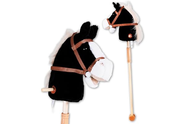 Knorrtoys 40102 Blacky Cheval de Bataille Noir