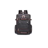 Ctv1258-0001 Unisex Waterproof Canvas Backpack
