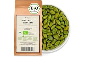 ‎KAMELUR Kamelur 100g Green Organic Pistachios without Shell and Skin - Natural Pistachio Seeds, Peeled and Unsalted