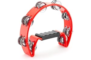 TIGER TAM14-RD Half Moon Tamburin - Rot