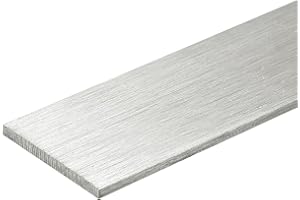 sourcing map 316L Stainless Steel Flat Bar 300mm Length 30mm Width 3mm Thickness Metal Strips Brushed Finish for DIY Kitchen Craft Machinery Building Chemical Industry, 1pcs