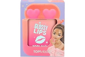 Depesche 12347 TOPModel Beauty and Me-Set Enfants avec 2 Gloss agréablement parfumés dans Un étui, Multicolore