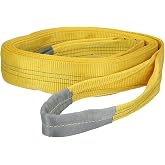 WOLFPACK LINEA PROFESIONAL Double Band Flat Sling 6,614 lbs. Safety Factor 7:1, Length: 3 Metres Width 9 cm. 100% Polyester.