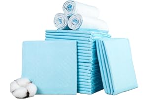 YITAHOME 50 Tappetini Igienici per Cani a 6 Strati, 60 x 45cm, Super Assorbenti e Antigoccia, Tappetini per un Addestramento Veloce e Facile, Tappetini per Cuccioli per Gatti, Cincillà, Conigli
