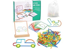 JoyJoyful Giochi Puzzle Bambini 3 4 5 6 Anni, Giochi Di In Legno, Giochi Montessori Educativi 3-8 Anni, Giochi Interattivi Per Bambini 3 Anni, Regalo Bambino Compleanno Di Natale