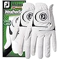 FootJoy Men's WeatherSof 2-Pack Prior Generation Golf Glove White X-Large, Worn on Left Hand
