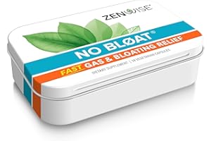 ZENWISE HEALTH Zenwise No Bloat - Probiotics, Digestive Enzymes for Bloating and Gas Relief - Ginger, Dandelion, and Lactase to Improve Digestion (14 Count)