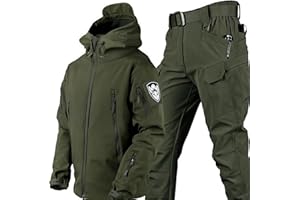 WENNEWU Militärische Taktische Anzüge, Männerkämpfe, Anzüge Für Männer Jagdkleidung, Trainingssätze Armeejacken