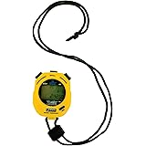 Finis 3X300M Stopwatch, Cronometro Digitale Multifunzione Unisex – Adulto, Giallo, Taglia Unica