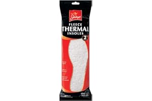 JUMP SHOE CARE 2 Pairs of Warming Fleecy Thermal Shoe Insoles