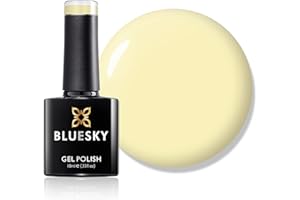 Bluesky Gel Nail Polish, Lemon Yellow CS12, Long Lasting, Chip Resistant, 10 ml (Requires Drying Under UV LED Lamp)