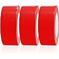TNCIAD PW Red Duct Tape. 3 pack (48mm x 45m) 2" | Gaffer Tape, Red Tape, Gaffer Tape Heavy Duty, Waterproof Tape Outdoor Use, Duct Tape Heavy Duty, Gaff Tape, Coloured Duct Tape, Waterproof Duct Tape