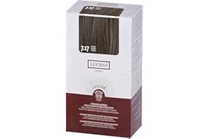 LUCENS UMBRIA Lucens 7.17 Tiramisu' - Kit Colorazione Capelli Permanente Senza Ammoniaca Con Oli ed Estratti da Agricoltura Biologica