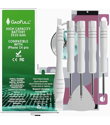 Artfone Batterie Li-ion Haute Capacité 2550 MAh Pour Smartphone SMART_500 Seniors | Batterie De Rechange Durable, Facile à Installer Et Sûre Avec Des Performances Et Une Durabilité Améliorées